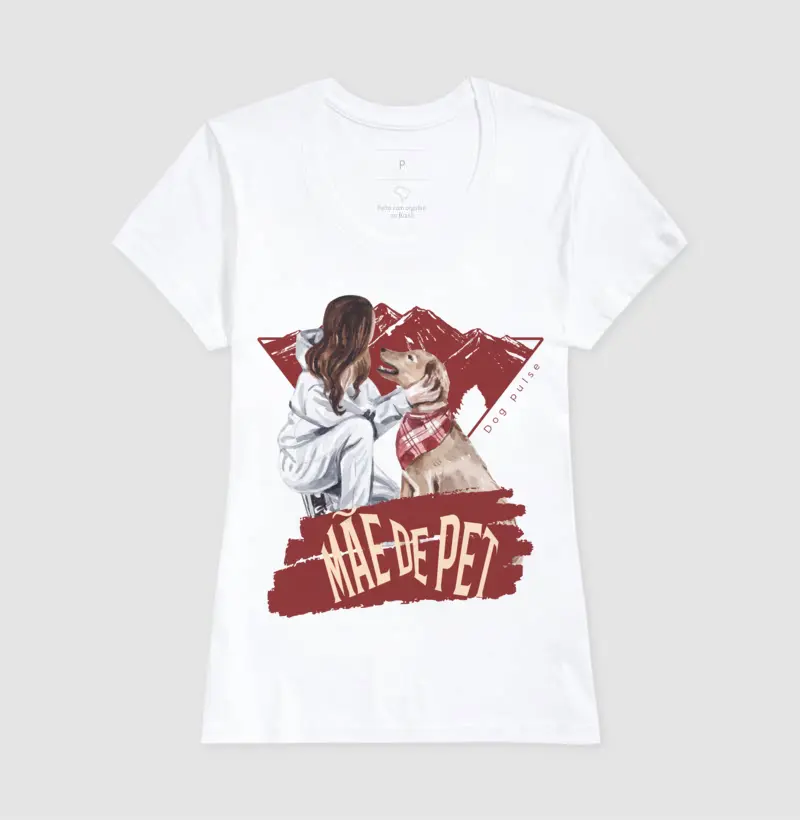 Camiseta Dog Pulse Mãe de Pet - The Guardian Mother
