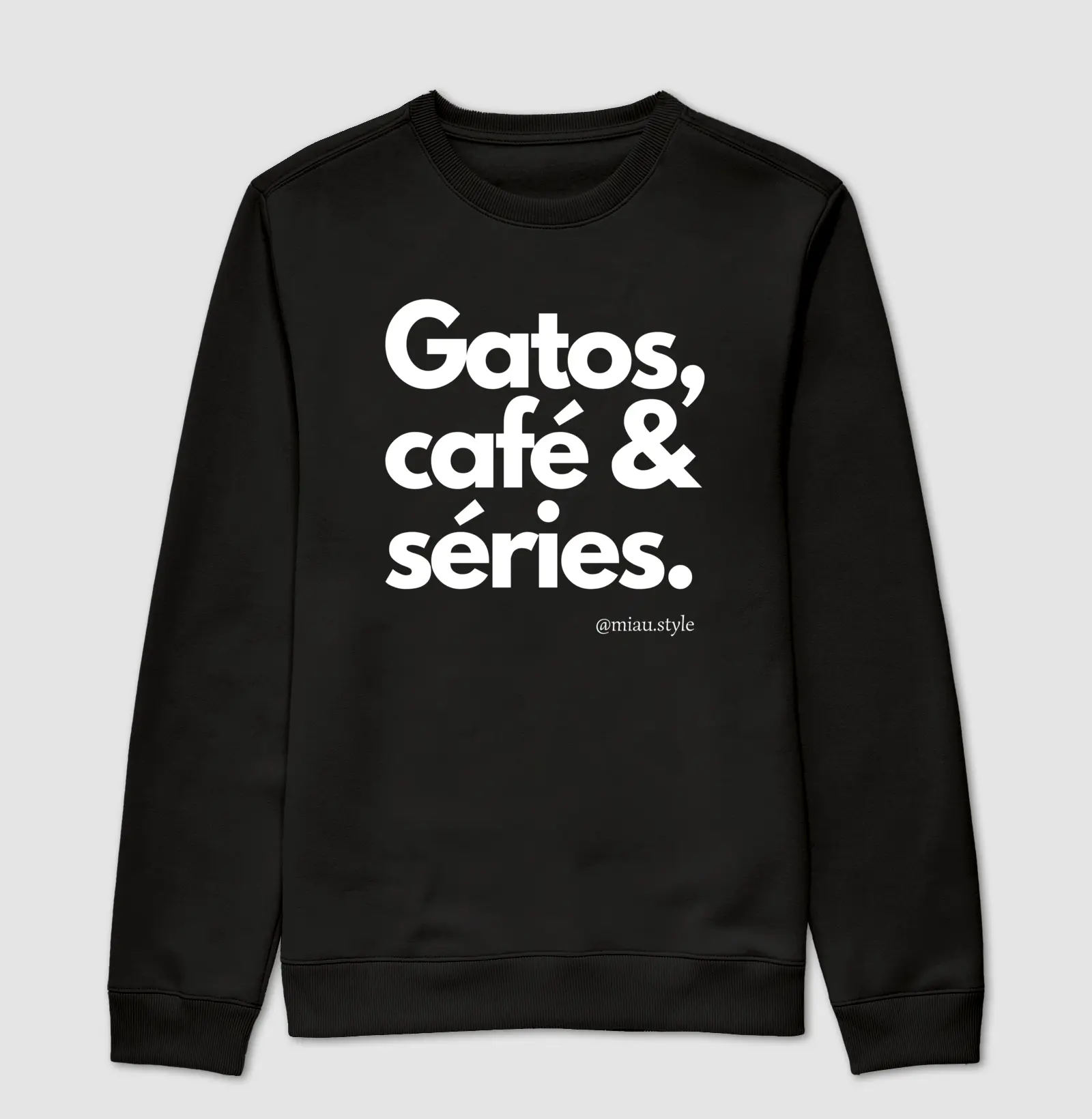 Gatos, café & séries