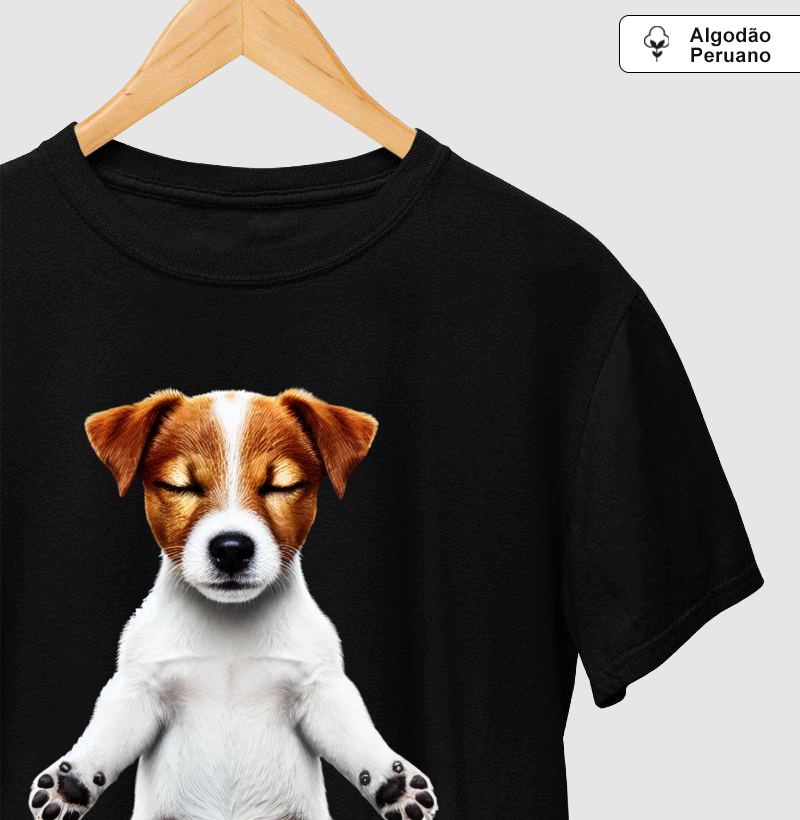 Jack Russell Meditando