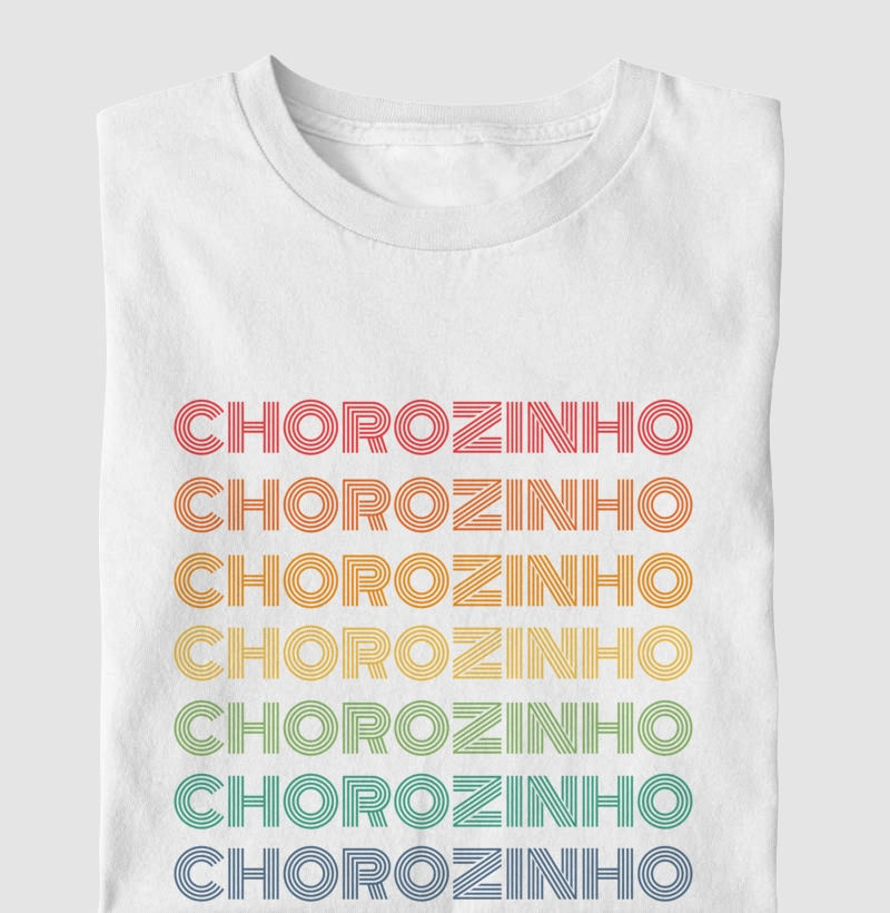 Chorozinho Letreiro Retrô