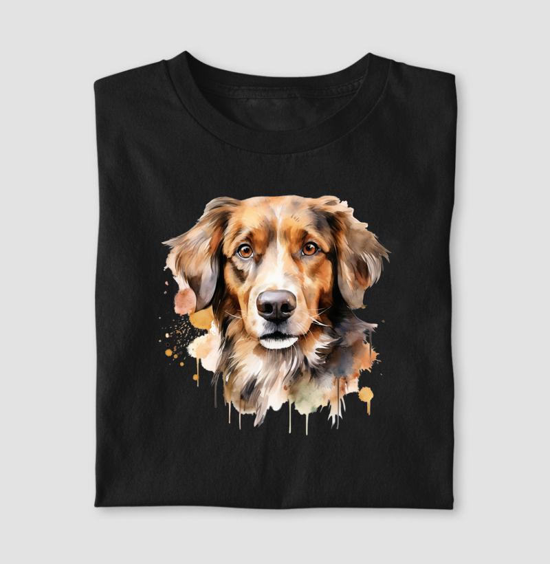 Pastor Australiano aquarela