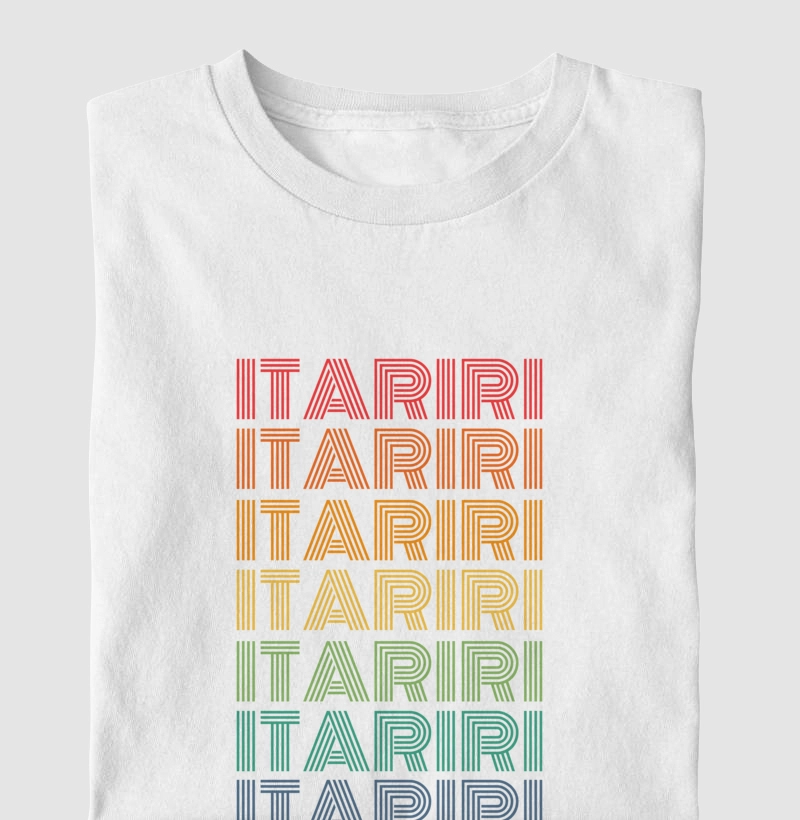 Itariri Letreiro Retrô