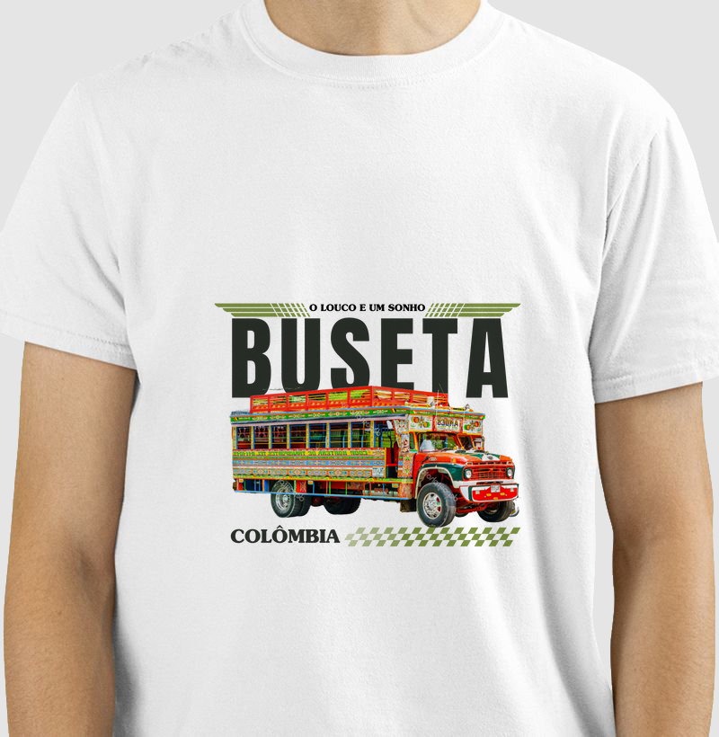 Camiseta Buseta Colômbiana