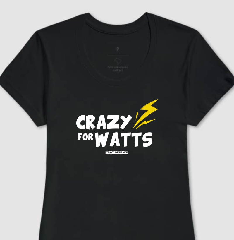 Camiseta Crazy For Watts 
