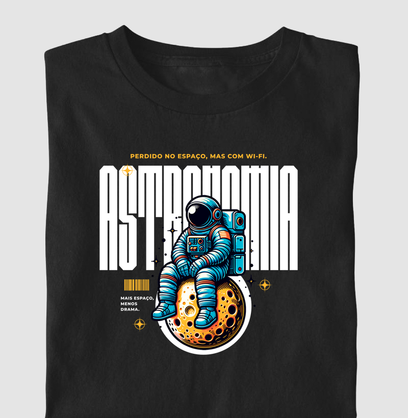 Astronauta “Menos Drama, Mais Espaço”