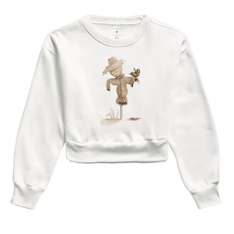 Cropped Moletom Espantalho