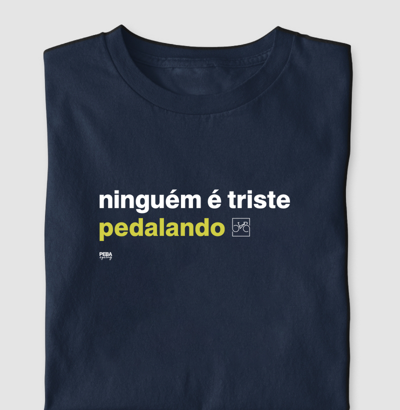 Ninguém é triste pedalando