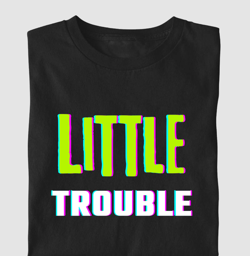 Camiseta Infantil LITTLE TROUBLE