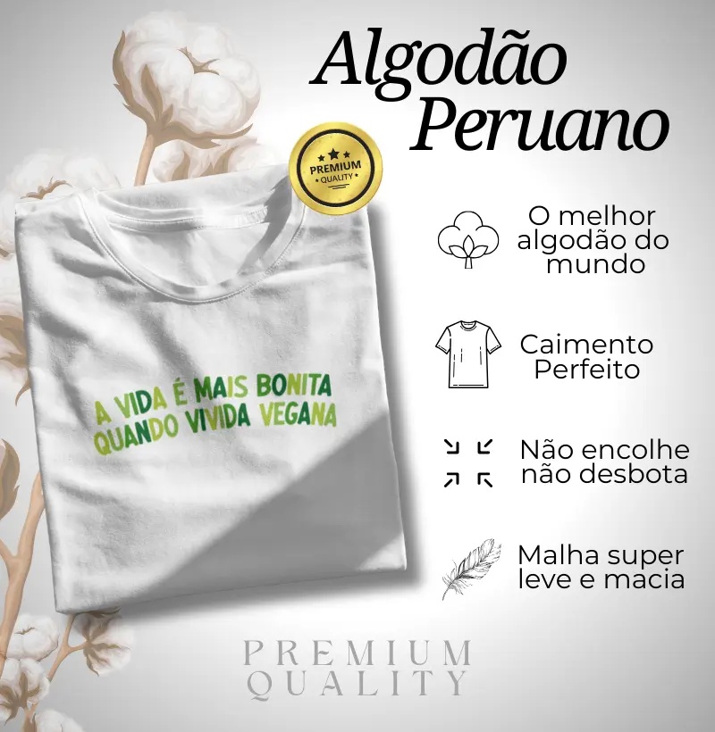 Algodão Peruano - A vida é mais bonita