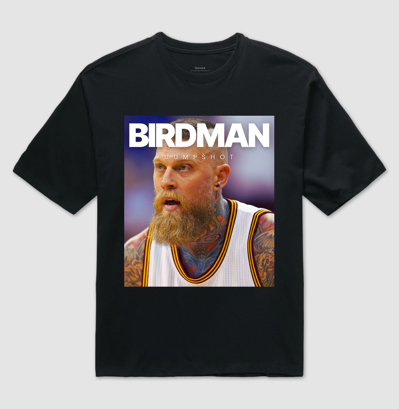 Camiseta Oversized JumpShot Birdman