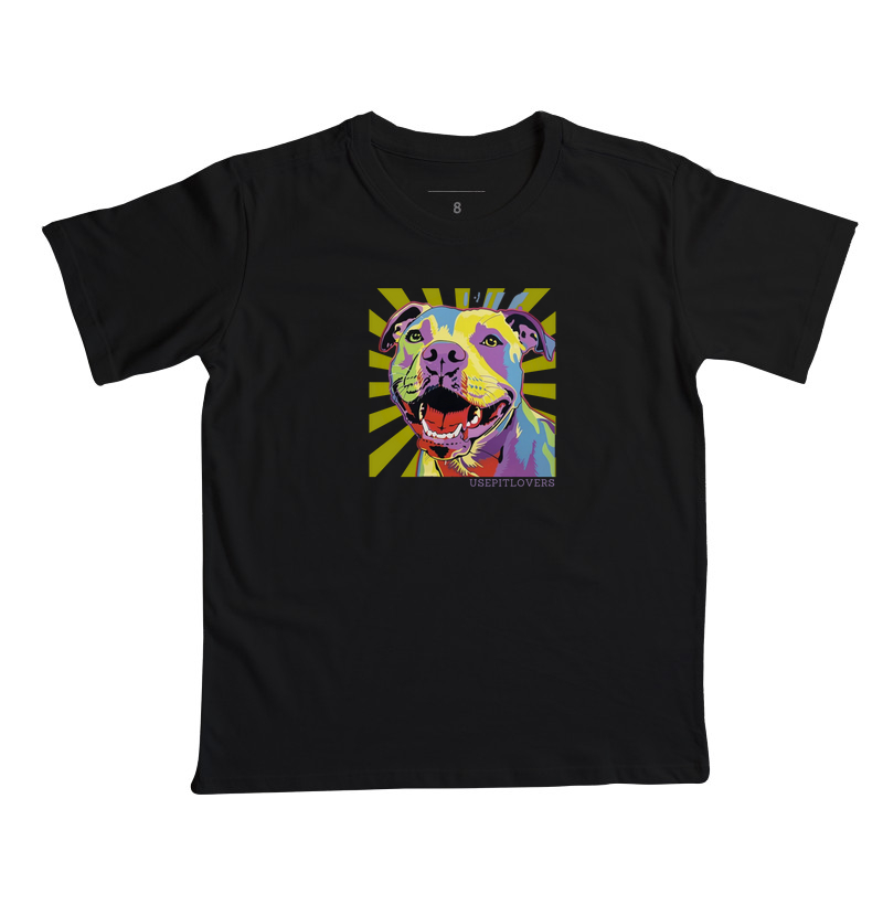 Pit Bull tela pop art 