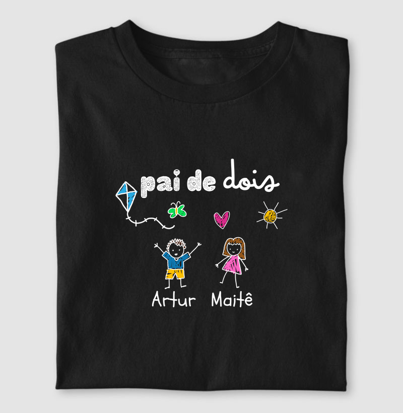 Pai de dois desenhistas