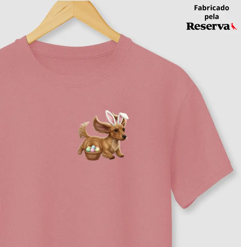 Dachshund ou Salsichinha Pelo Longo - Páscoa