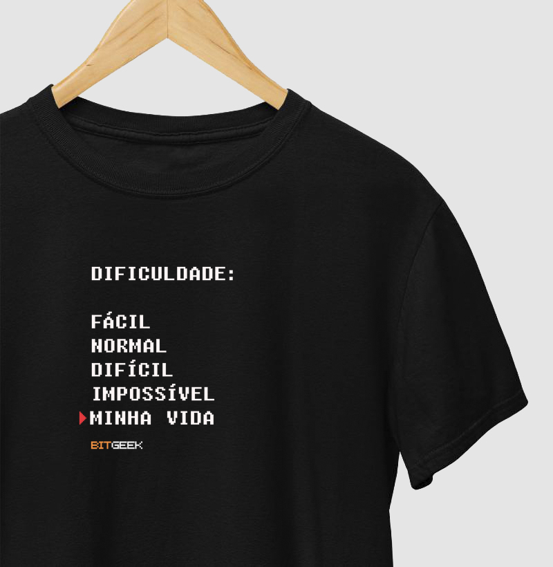 Camiseta Minha Dificuldade