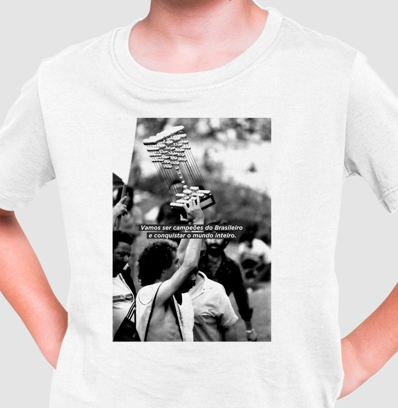 Camiseta Infantil Campeão Brasileiro