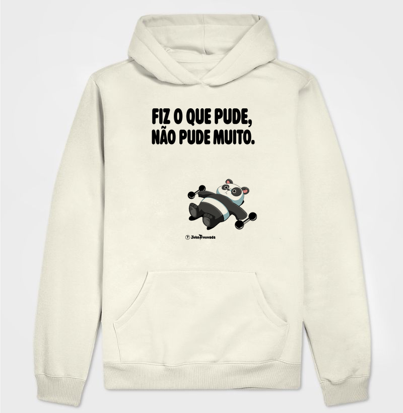 Moletom Fiz o que pude