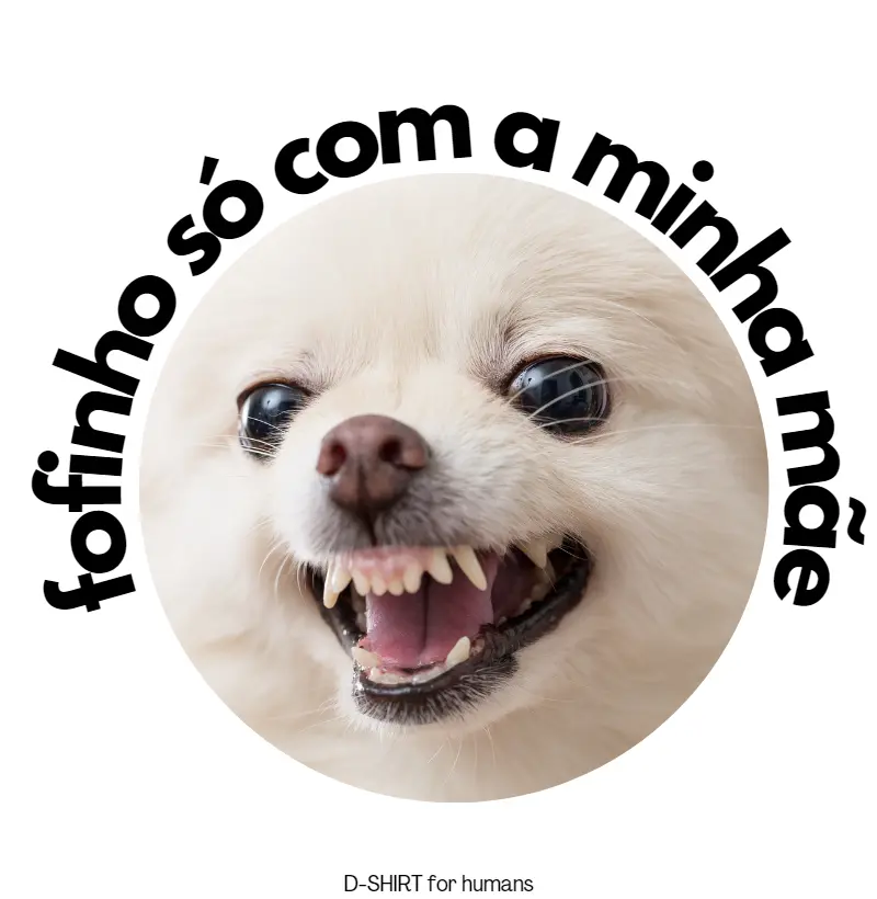 fofinho com a mãe - mod masculino