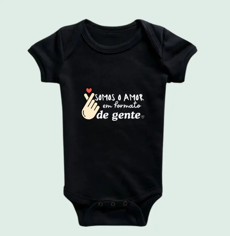 Body Infantil - Família Formato de Gente
