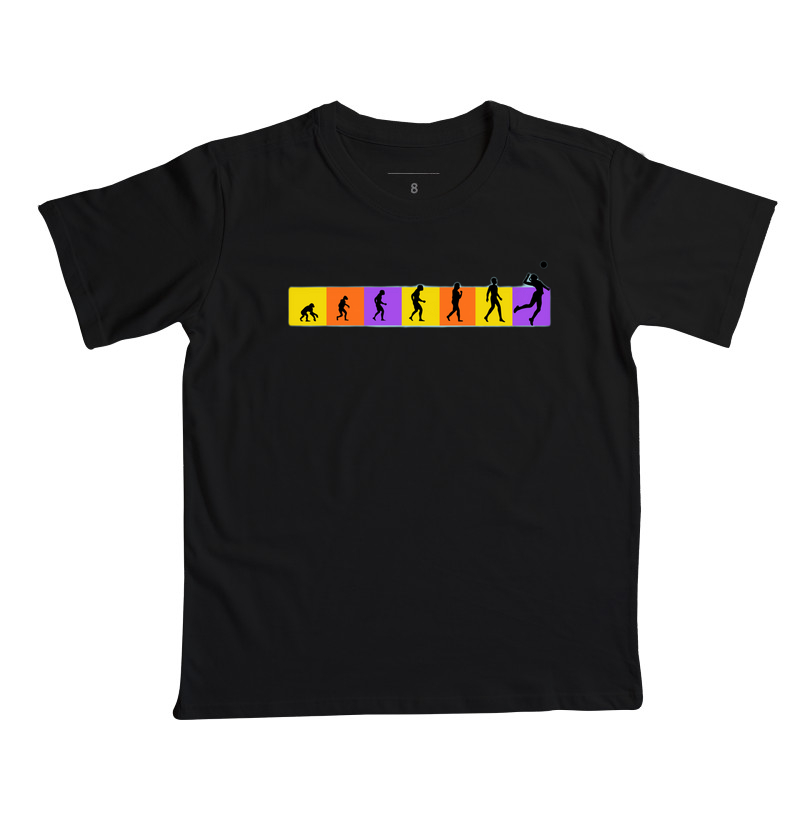 camiseta evolução