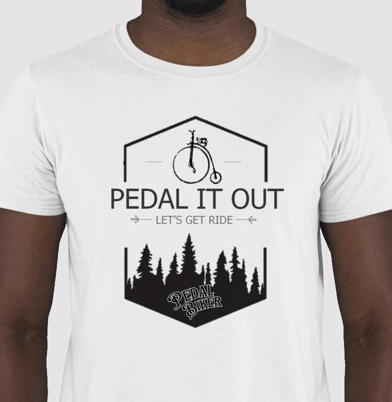 camiseta pedal rider vintage