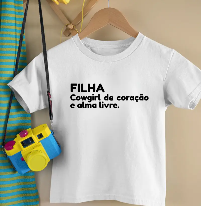 FILHA - Cowgirl de coração - Kids