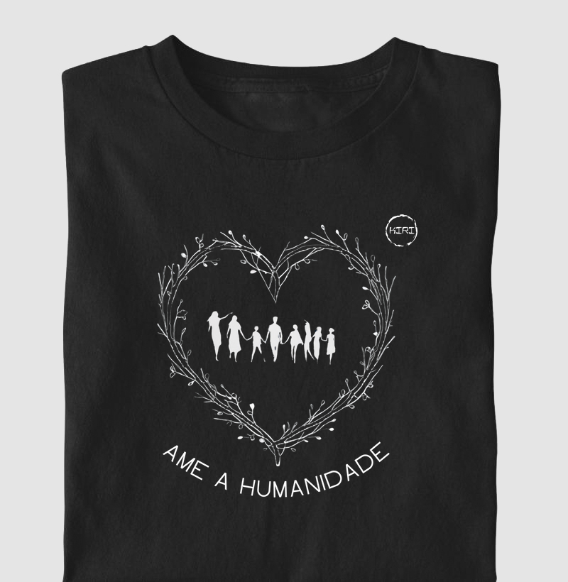 Camiseta KIRI - Ame a Humanidade - Min