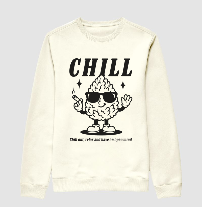 Suéter moletom - Chill Bud