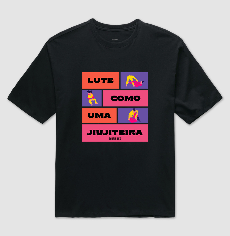 Lute como uma jiujiteira