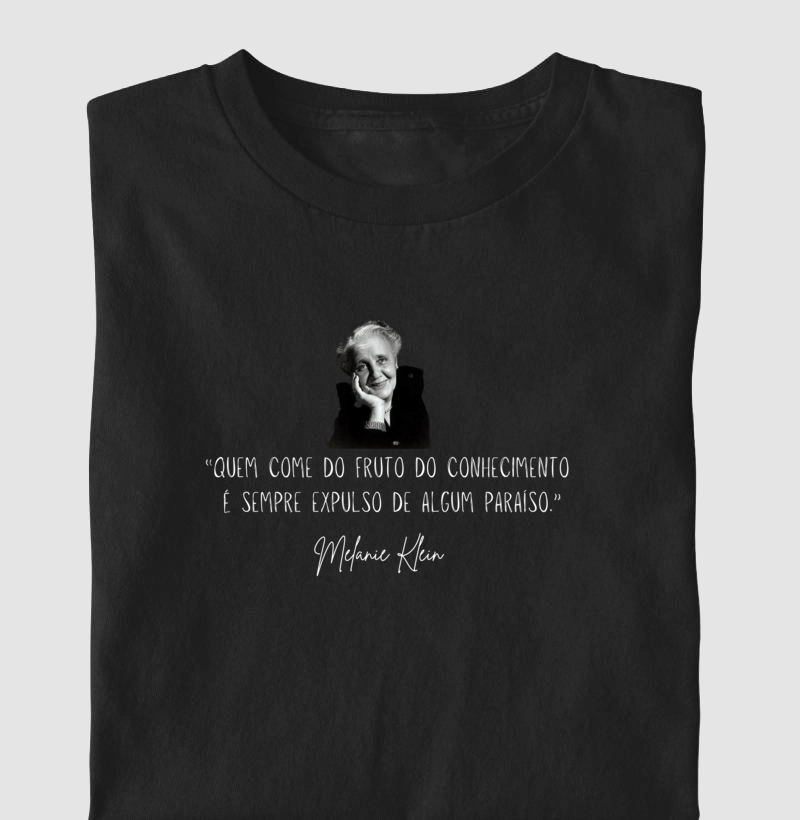Camiseta AteuWear Melanie Klein Preta.