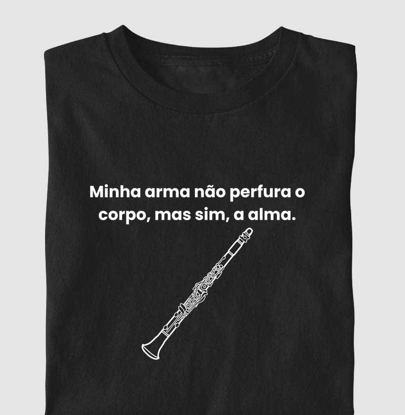 Clarinete que toca a alma