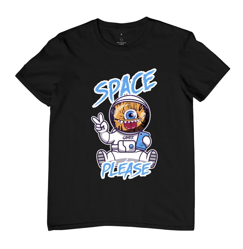 Camiseta Gamer Austronauta