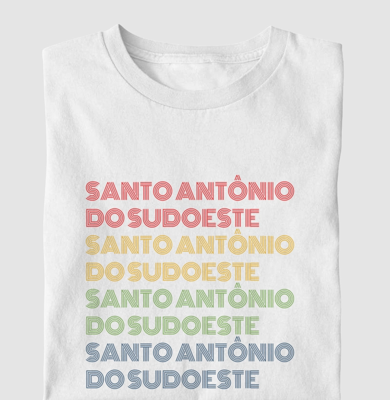 Santo Antônio do Sudoeste Letreiro Retrô