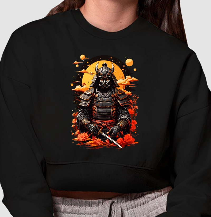 Moletom Cropped Guerreiro do Crepúsculo