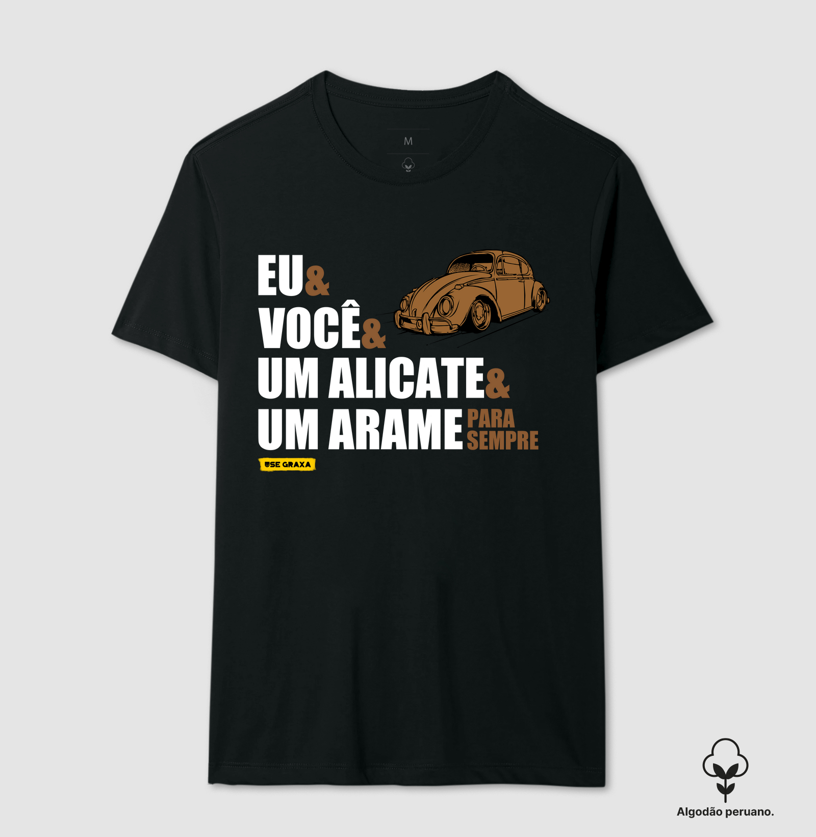 Eu e Você Para Sempre Fusca Marrom