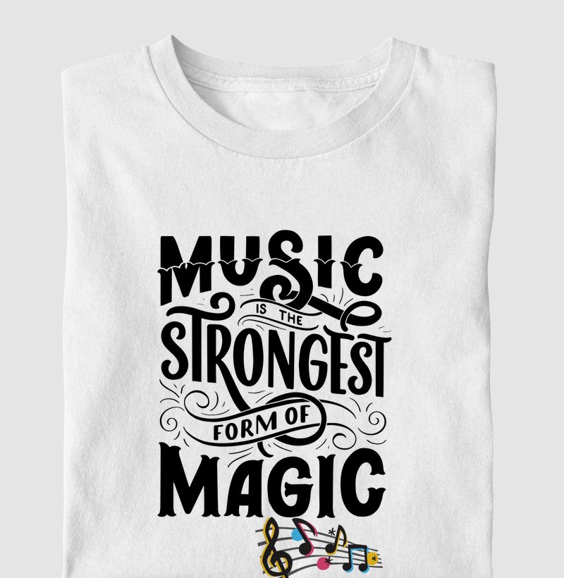 Camiseta Magia da Música