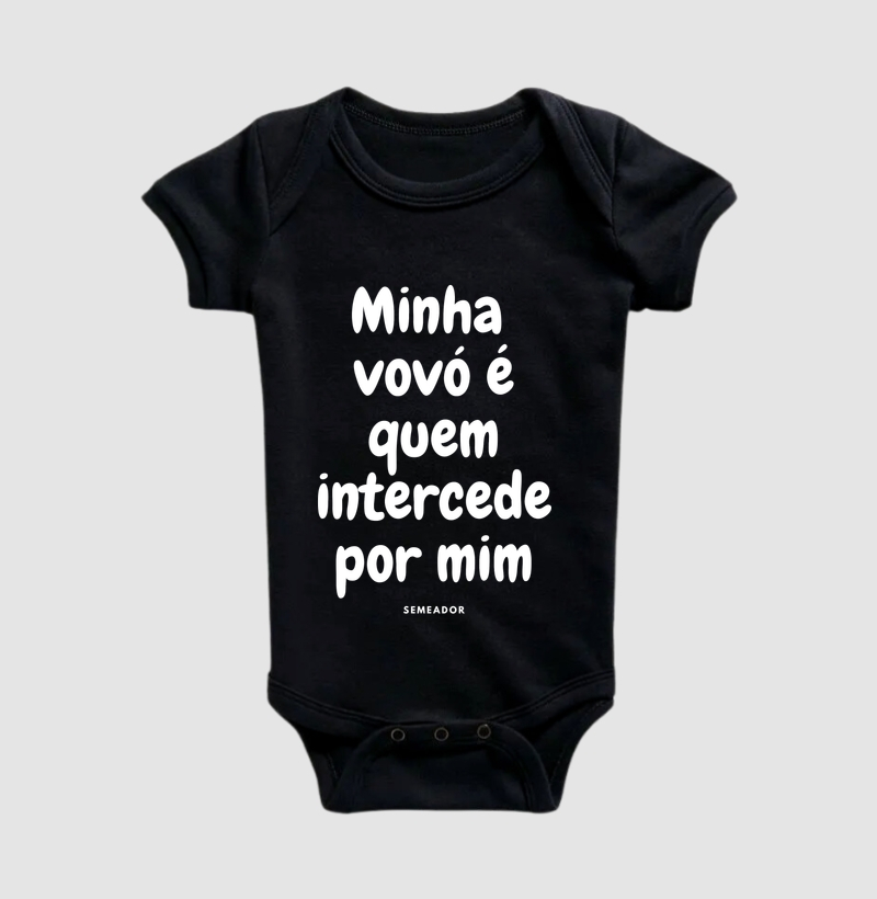 Minha vovó é quem intercede por mim