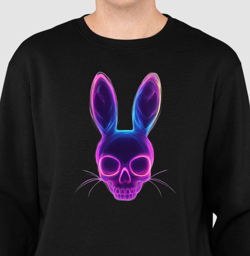 Neon dark rabbit