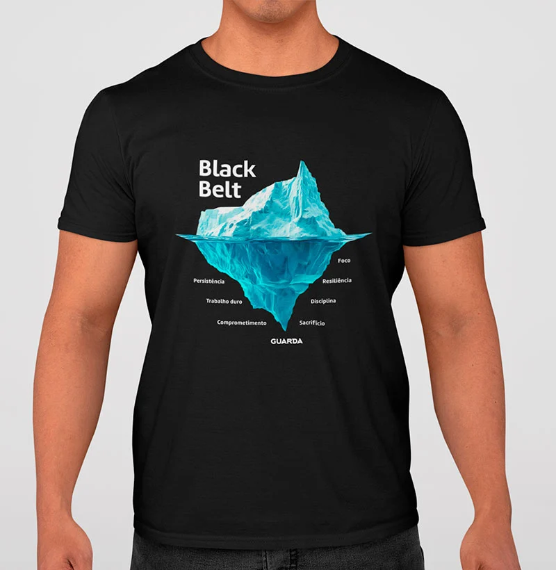 Camiseta Iceberg Black Belt