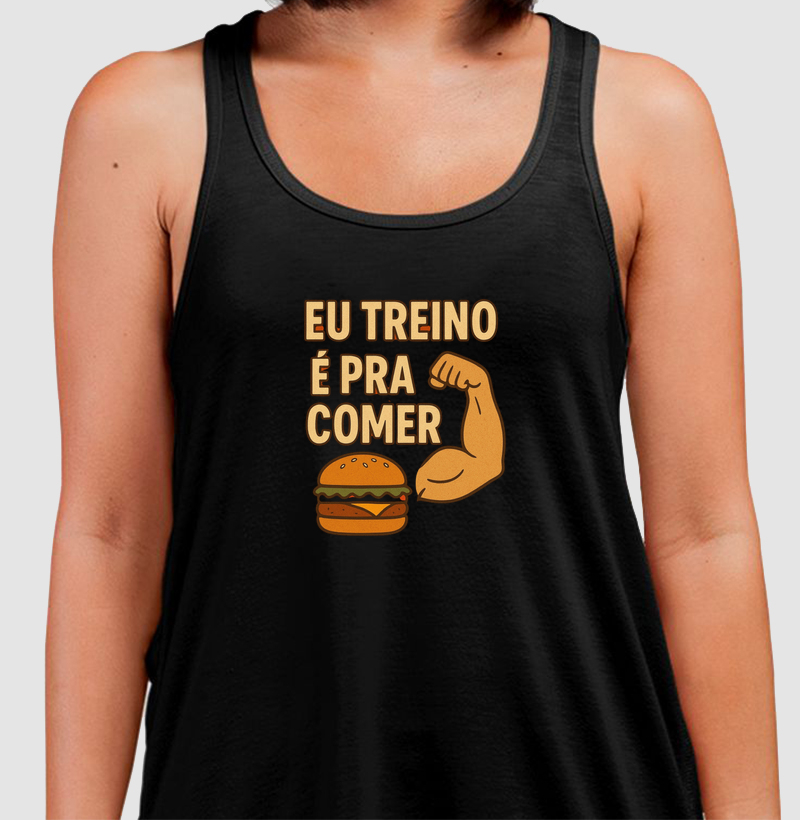 Eu treino é pra comer 🍔💪