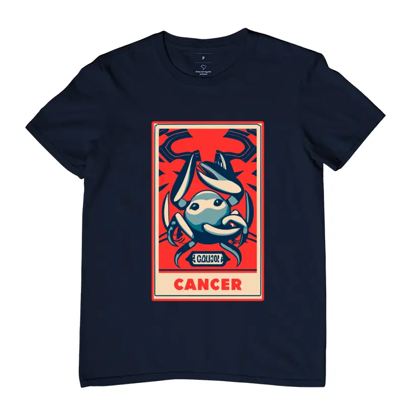 CAMISETA SIGNO CÂNCER