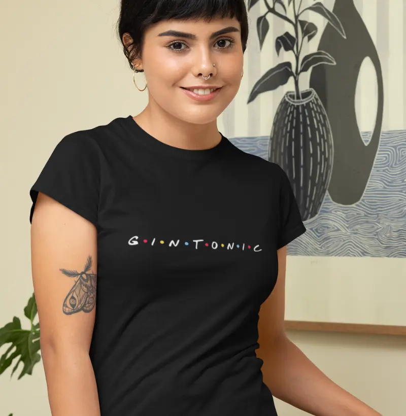 Camiseta ZP Estampada Gin Tonic Unissex
