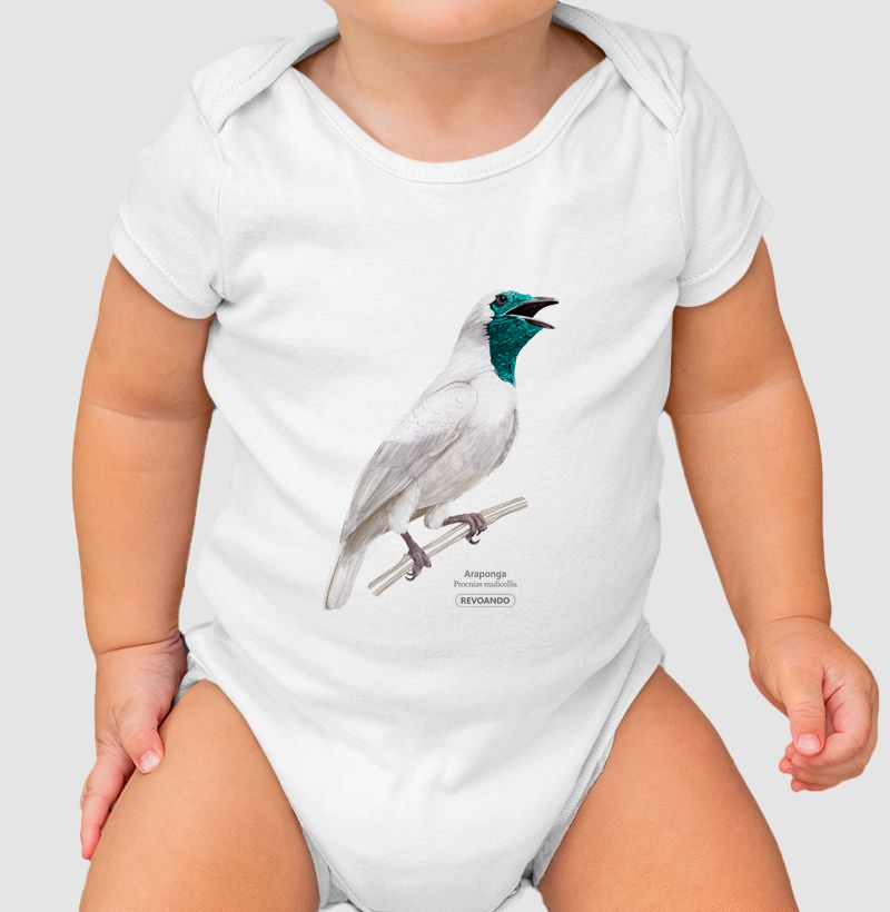 Inky Aves - Araponga - Body Infantil