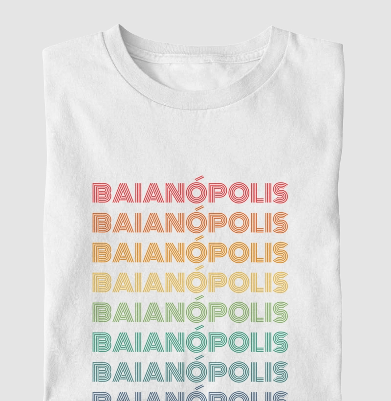 Baianópolis Letreiro Retrô