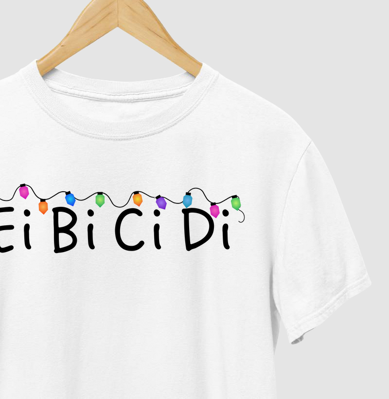 EI BI CI DI (ABCD em inglês) - tema Stranger Things