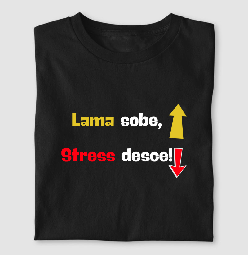 Lama sobe, stress desce