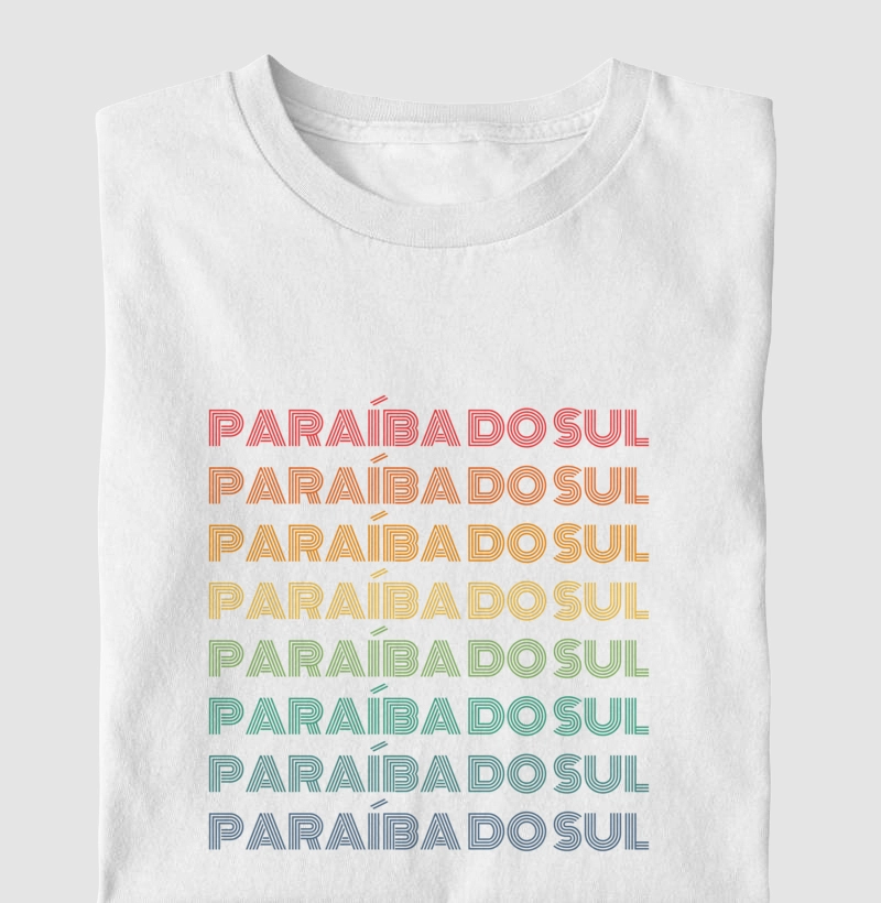 Paraíba do Sul Letreiro Retrô