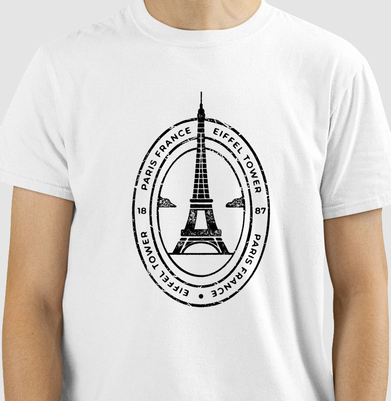 camiseta torre Eiffel