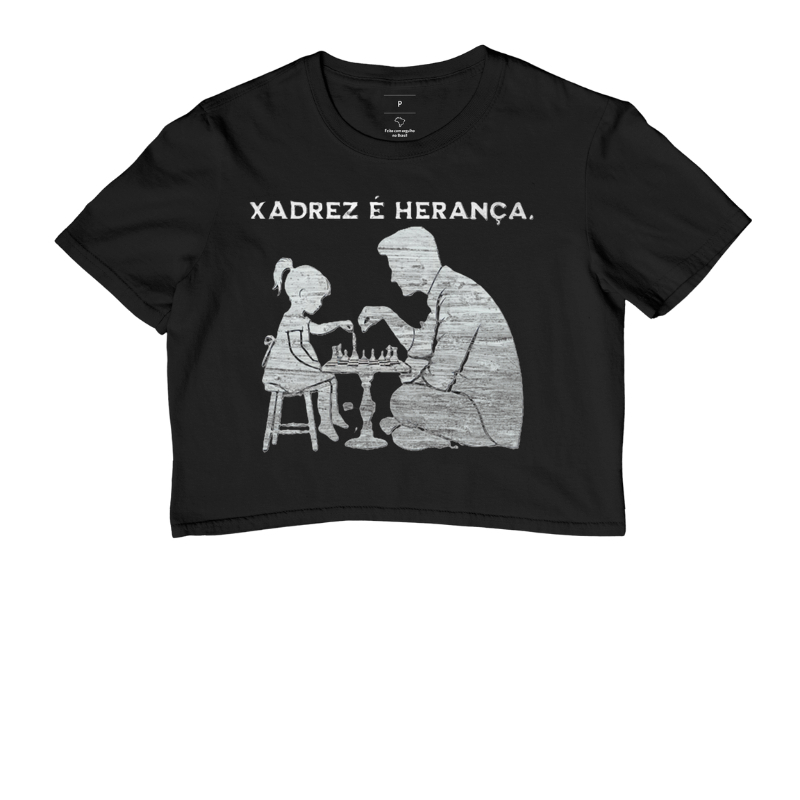Xadrez é herança - Pai e menina