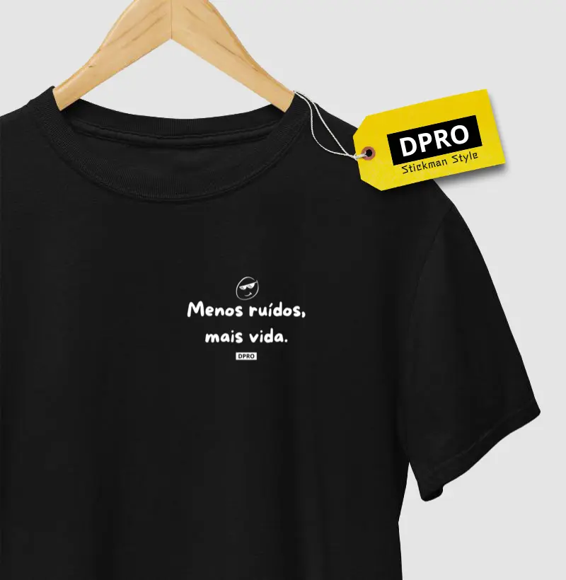 Menos ruídos, mais vida.