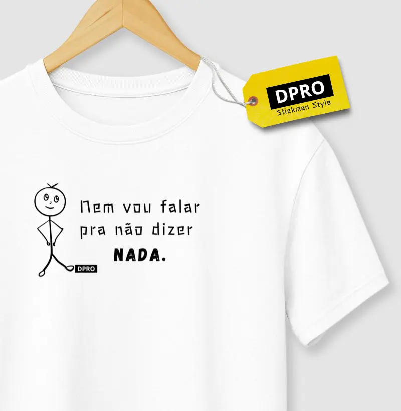 Nem vou falar pra não dizer nada